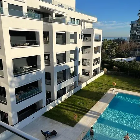 Marbella Luxury Brand New 2-Bedroom Apartment, 3 Min Walk To The Beach! Exterior photo